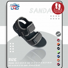 SANDAL UNO 2 QUAI KHOÁ BẤM CỠ NAM MÀU XÁM