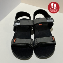 SANDAL UNO 2 QUAI CLASSIC 4 CỠ TRUNG-ĐẠI-NỮ-NAM MÀU XÁM