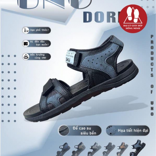 SANDAL UNO DORI 2 CỠ NAM-NỮ MÀU XANH