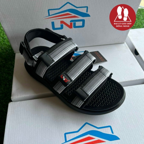 SANDAL UNO 3 QUAI THÁO HẬU CỠ NAM MÀU ĐEN TRẮNG