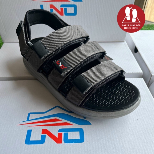 SANDAL UNO 3 QUAI THÁO HẬU CỠ NAM MÀU XÁM