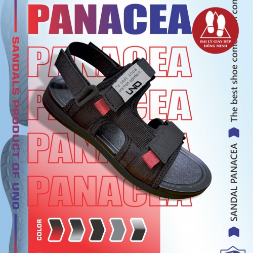 SANDAL UNO PANACEA MÀU ĐỎ